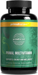 Primal Harvest Multivitamin for Women and Men Vitamin A, Vitamin C, Vitamin D and E, Vitamin B12, B6, Biotin, Zinc Supplements, 30 Capsules